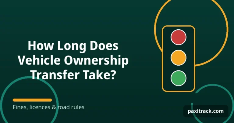 How Long Does Vehicle Ownership Transfer Take?