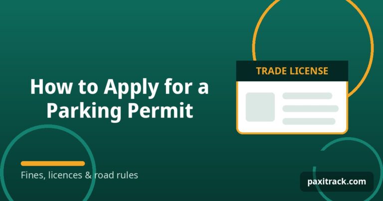 How to Apply for a Parking Permit
