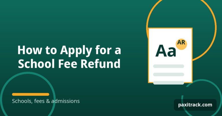 How to Apply for a School Fee Refund