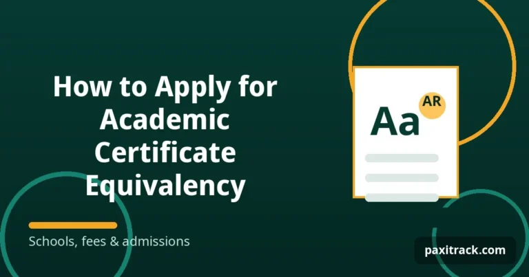 How to Apply for Academic Certificate Equivalency