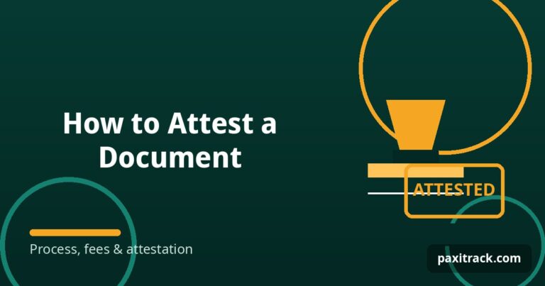 How to Attest a Document