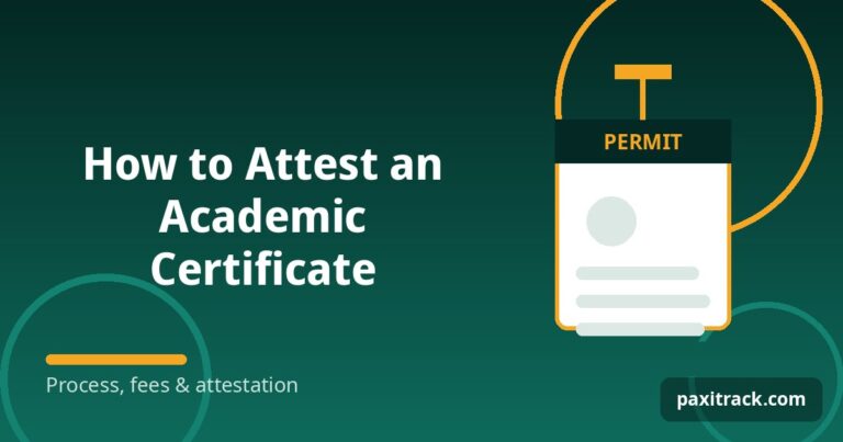 How to Attest an Academic Certificate