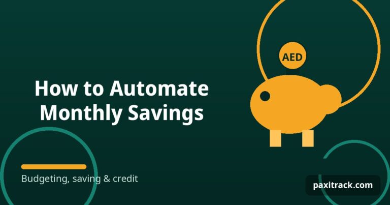 How to Automate Monthly Savings