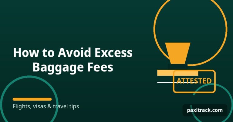 How to Avoid Excess Baggage Fees