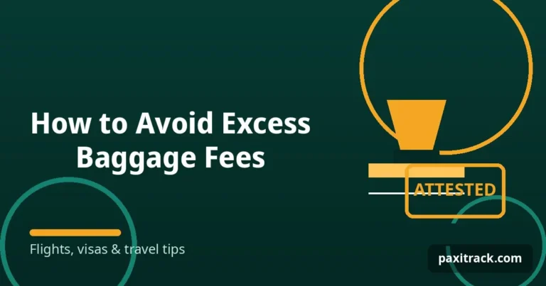 How to Avoid Excess Baggage Fees