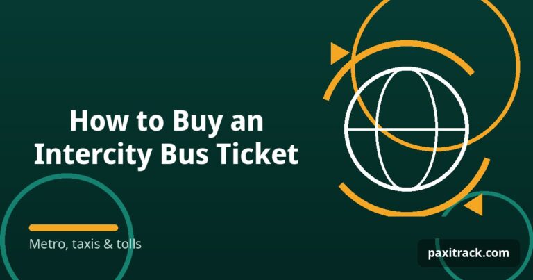 How to Buy an Intercity Bus Ticket