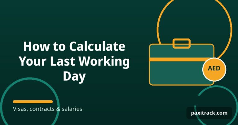 How to Calculate Your Last Working Day