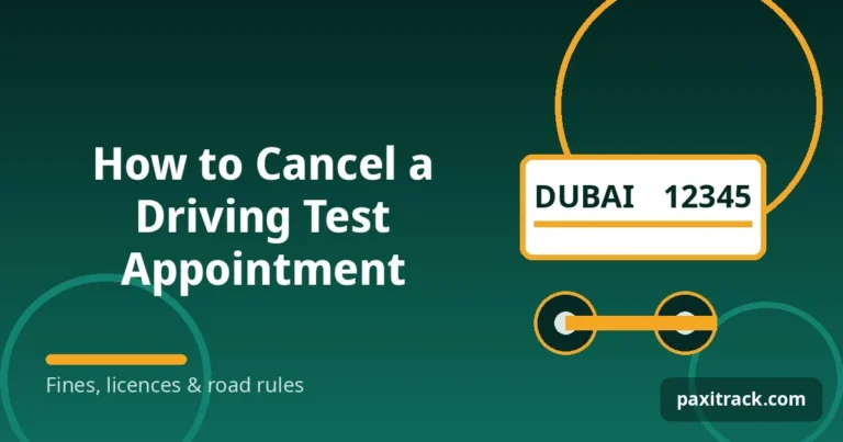 How to Cancel a Driving Test Appointment