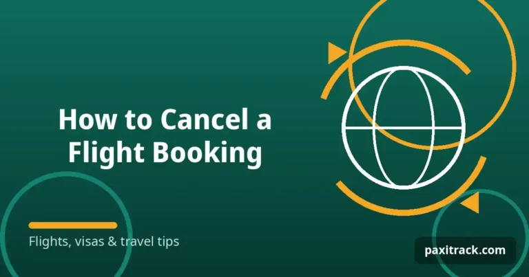 How to Cancel a Flight Booking