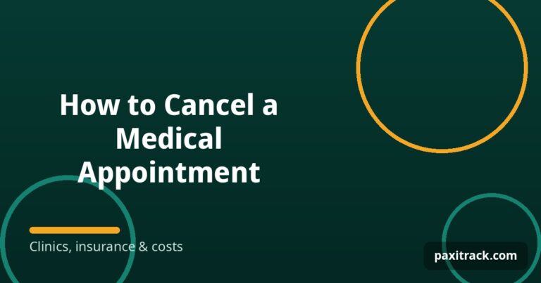 How to Cancel a Medical Appointment