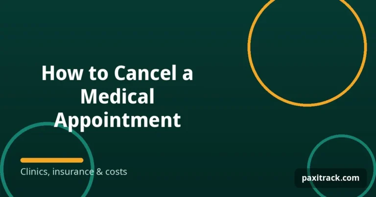 How to Cancel a Medical Appointment