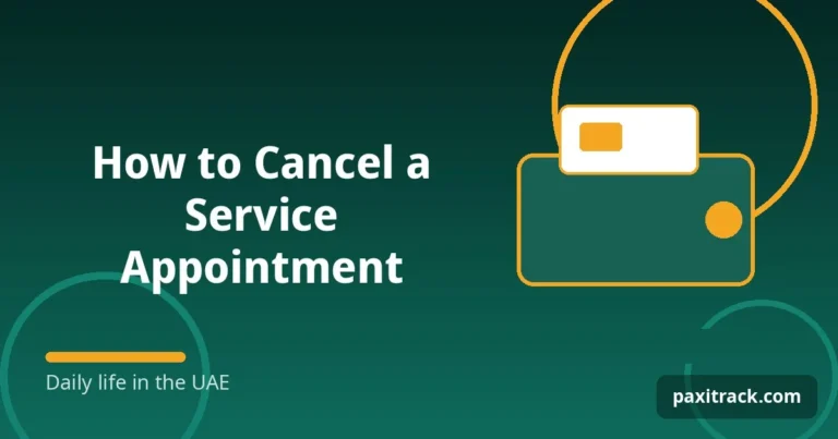 How to Cancel a Service Appointment