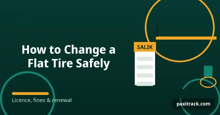 How to Change a Flat Tire Safely