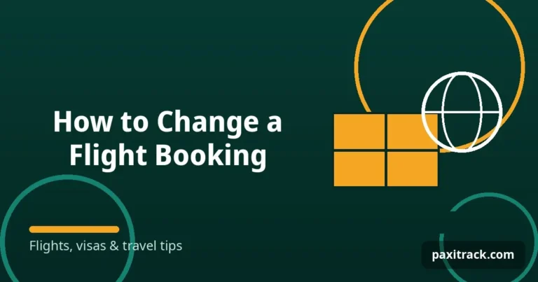 How to Change a Flight Booking