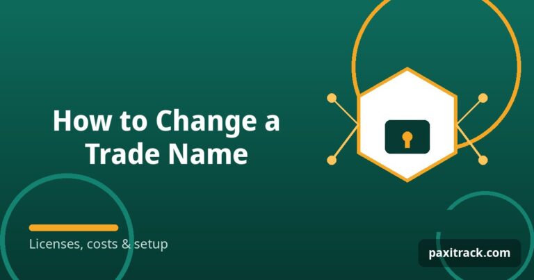 How to Change a Trade Name