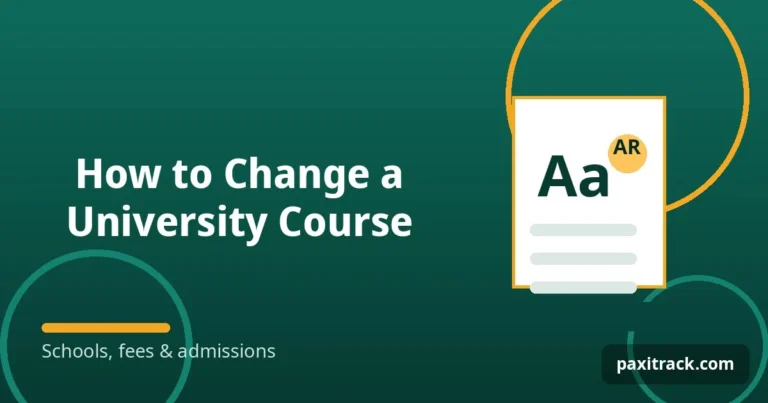 How to Change a University Course