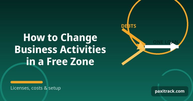 How to Change Business Activities in a Free Zone