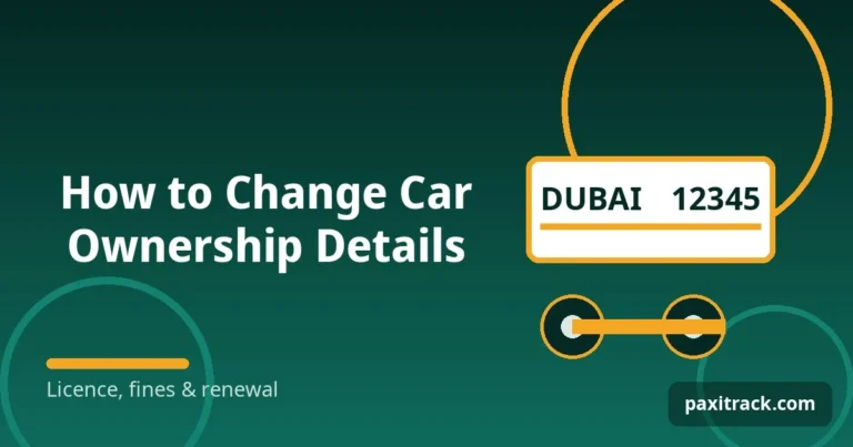 How to Change Car Ownership Details