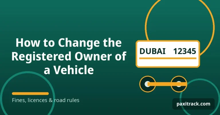 How to Change the Registered Owner of a Vehicle