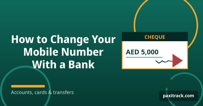 How to Change Your Mobile Number With a Bank