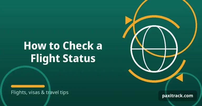How to Check a Flight Status