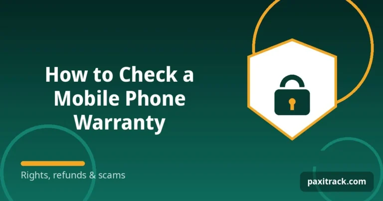 How to Check a Mobile Phone Warranty