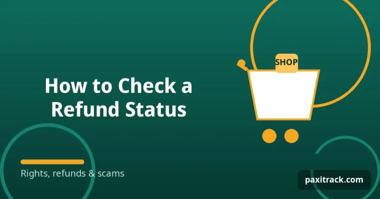 How to Check a Refund Status