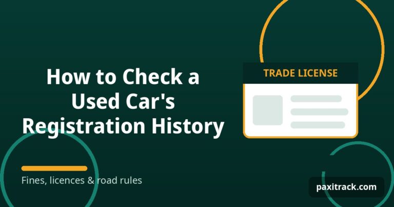 How to Check a Used Car's Registration History