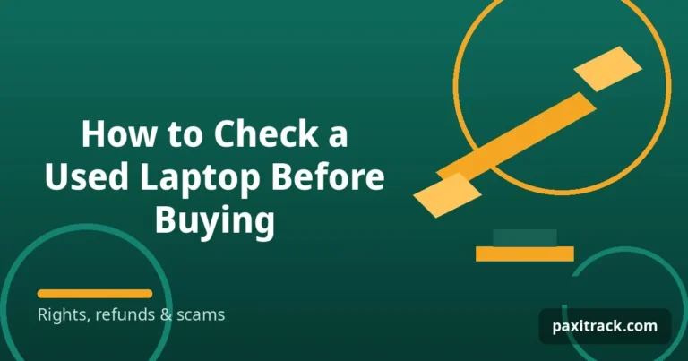 How to Check a Used Laptop Before Buying