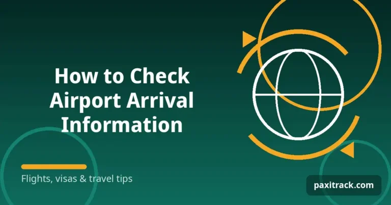 How to Check Airport Arrival Information