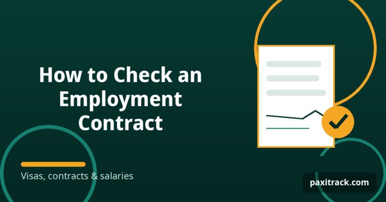 How to Check an Employment Contract