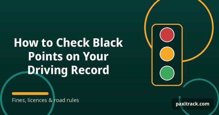 How to Check Black Points on Your Driving Record