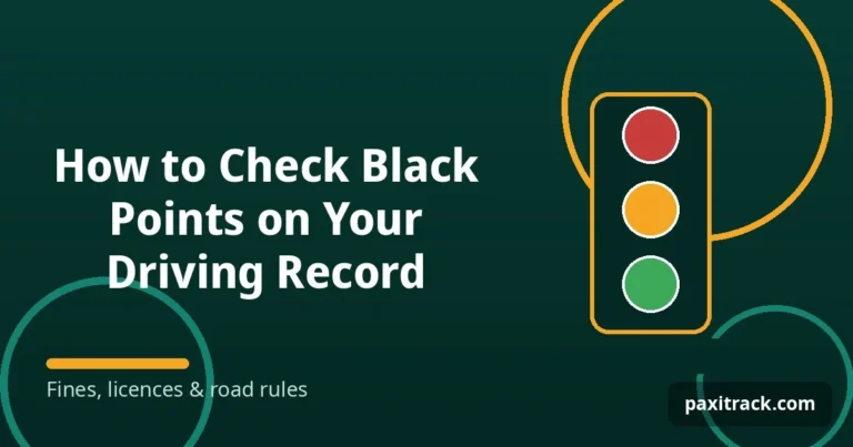 How to Check Black Points on Your Driving Record