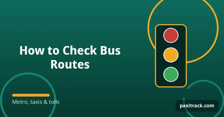 How to Check Bus Routes