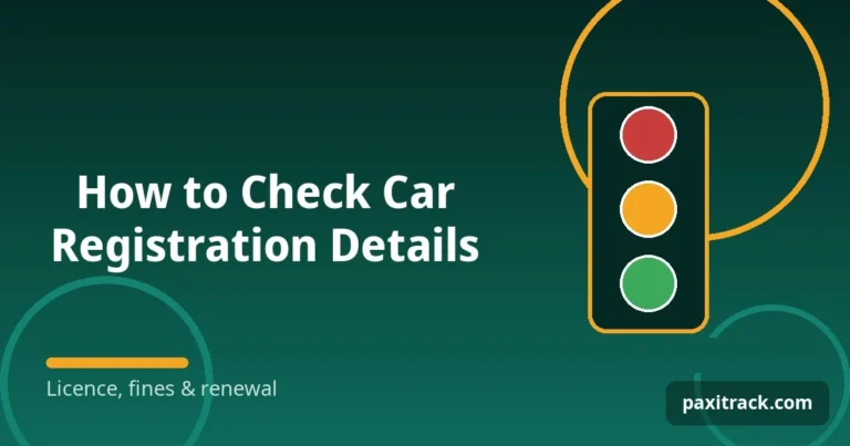 How to Check Car Registration Details