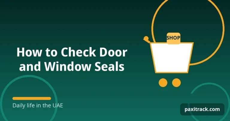 How to Check Door and Window Seals