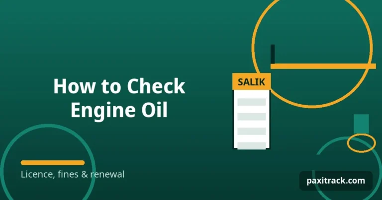 How to Check Engine Oil