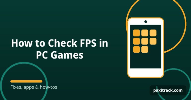 How to Check FPS in PC Games