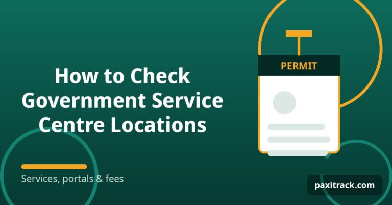How to Check Government Service Centre Locations