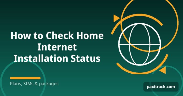 How to Check Home Internet Installation Status