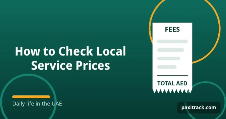 How to Check Local Service Prices