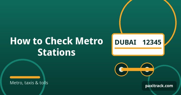 How to Check Metro Stations