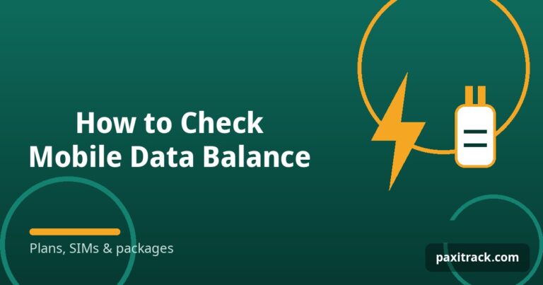How to Check Mobile Data Balance