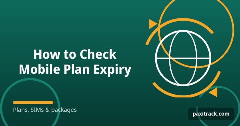 How to Check Mobile Plan Expiry