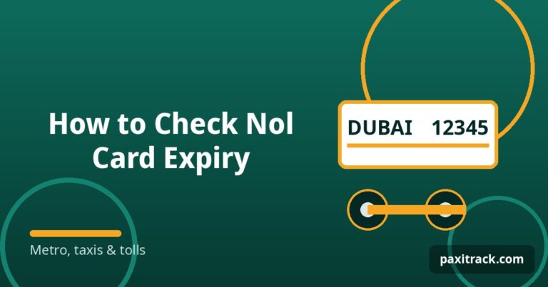 How to Check Nol Card Expiry