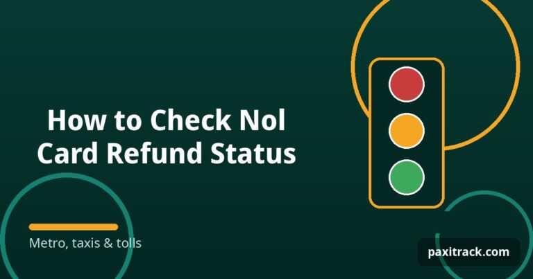 How to Check Nol Card Refund Status