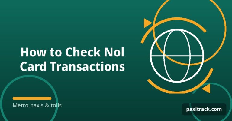 How to Check Nol Card Transactions