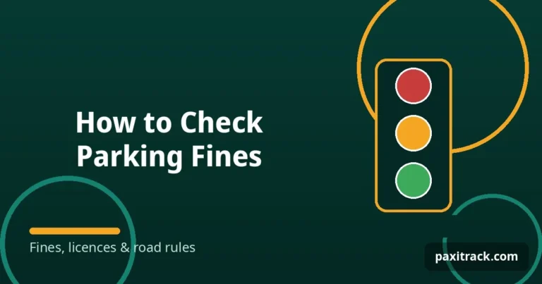 How to Check Parking Fines