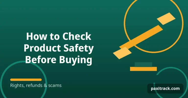 How to Check Product Safety Before Buying