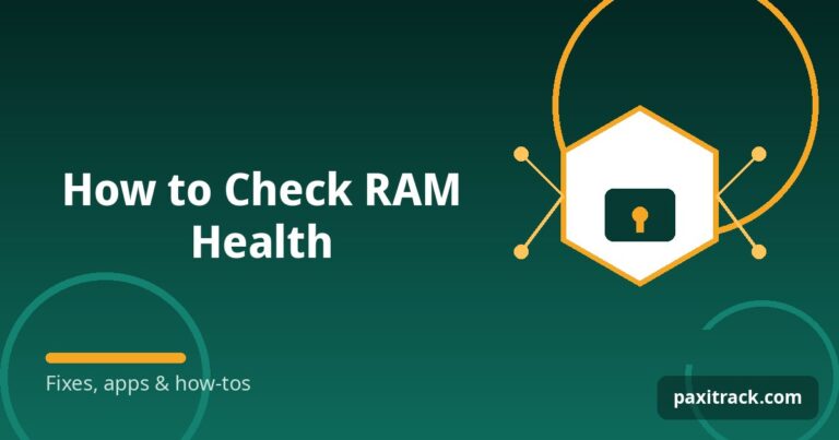 How to Check RAM Health